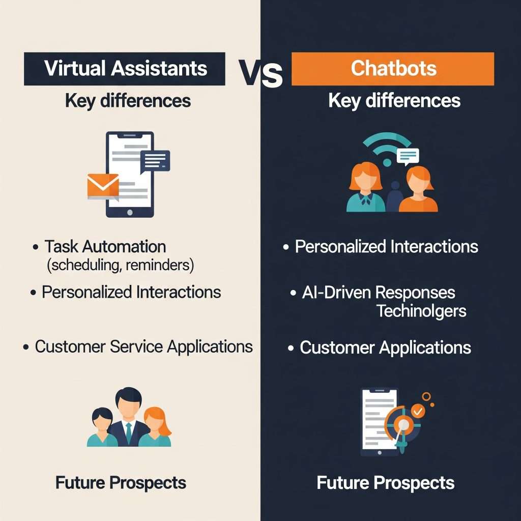 Virtual Assistant vs. Chatbot