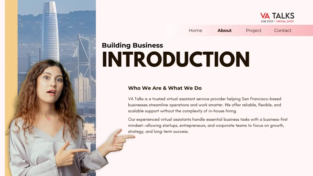 VA Talks virtual assistant services helping San Francisco businesses streamline operations and grow faster