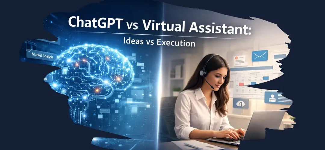 ChatGPT vs Virtual Assistant Services: What Actually Grows Your Business?