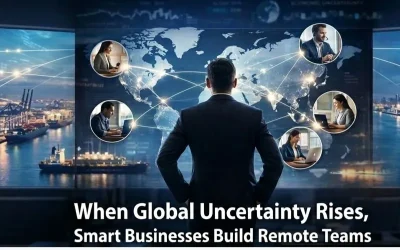 When Global Uncertainty Rises, Smart Businesses Build Remote Teams