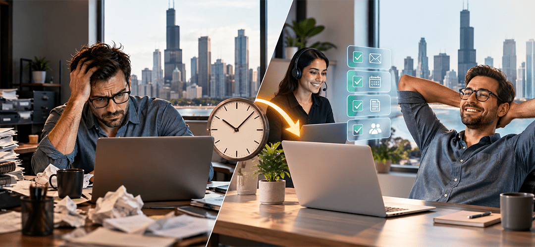 How a Chicago Small Business Saved 15+ Hours a Week with a Virtual Assistant [Case Study]
