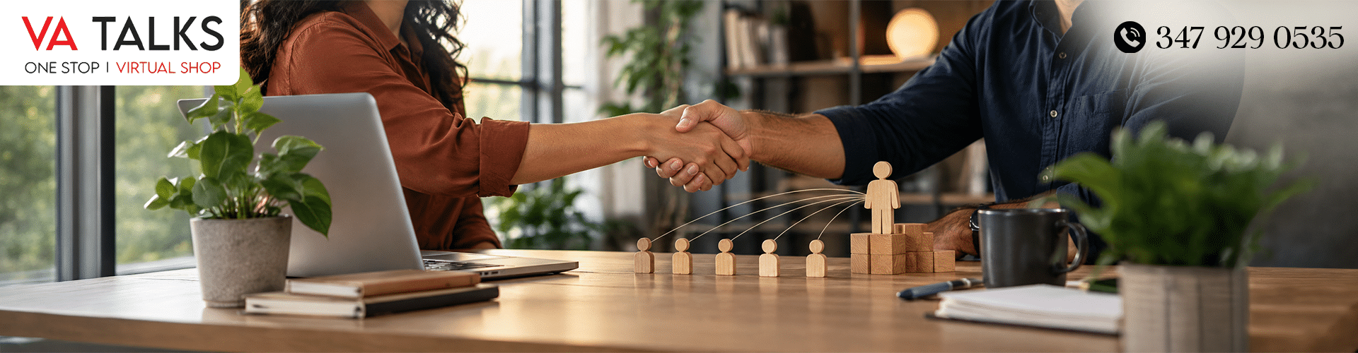 VA Talks affiliate program, showing how to become an affiliate partner